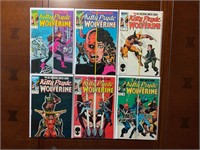 Marvel Comics 6 piece Kitty Pryde & Wolverine 1-6