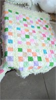 Estate Baby Quilt Really Nice, needs Small Repair