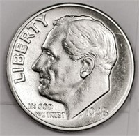 1948 BU Grade Roosevelt Dime