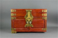 Chinese Wood Multi-Drawer Jewellery Box