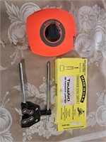 100' tape, chain pin remover