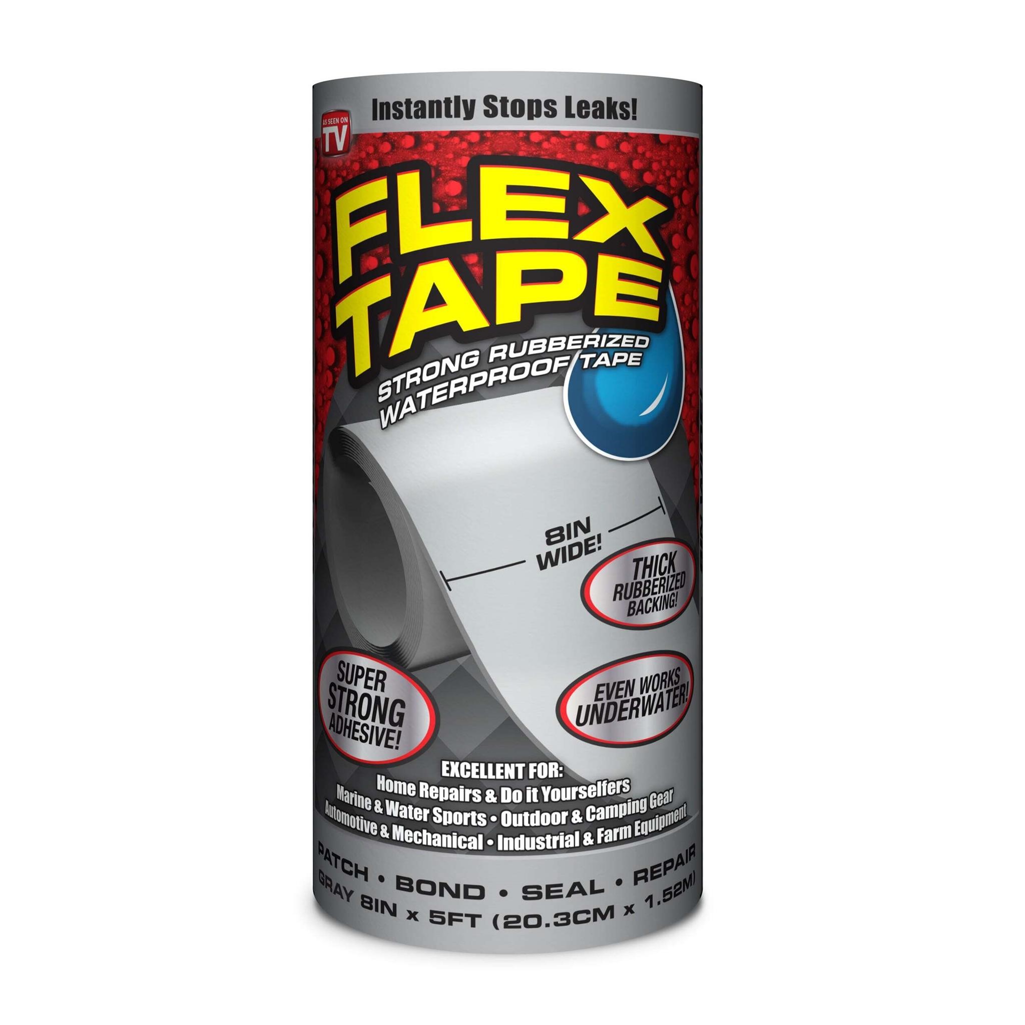 Flex Tape,Gray,8