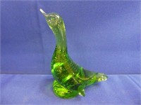 Alta Glass Duck Art Glass Figurine