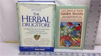 C2) HERBAL DRUG STORE & GARDEN SECRET BOOKS