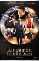 Kingsman Poster COA  Autograph