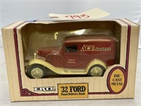 Ertl Die Cast Ace Hardware 32 Ford Delivery Bank