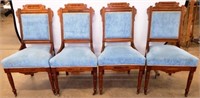 (4) Eastlake-Style Parlor Chairs