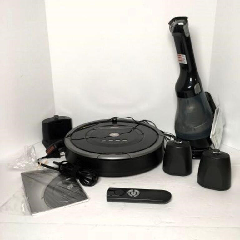 iRobot Vacuum with Charger & Sensors