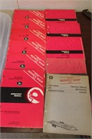 Large Lot of John Deere Manuals