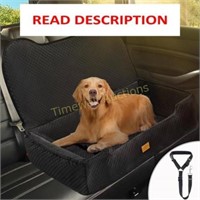 ELEGX Large Dog Car Seat - Cushion  Black