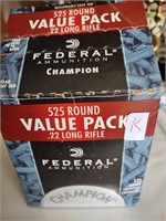 Federal Value Pack 22lr 525 Rounds