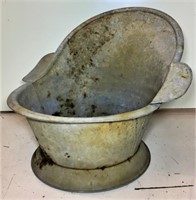 Unusual Galvanized Metal Tub