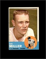 1963 Topps #261 Bob Miller EX to EX-MT+