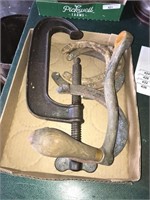 Horse Shoes, Clamps, Handle