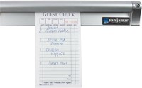 *NEW*Stainless Steel Check Rack, Silver, 36"