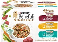 *NEW*Purina Prepared Dog Meals 12CT, Variety