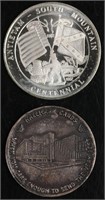 (2) Silver Coins