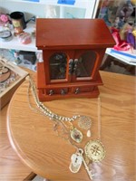 Jewelry Box - Misc Earings, Necklaces, Etc