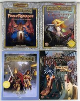 4pc TSR AD&D Adventure, Accessory & Guides