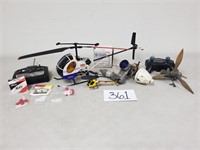 R/C Parts, Helicopters, Etc. - As Is (No Ship)