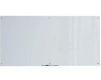 U Brands Glass Dry Erase Board, 70"x35"