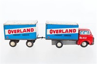 Tin Litho Overland Advertising Truck