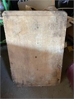 Large old bread board