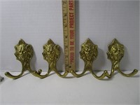 BRASS 'LION HEAD' HOOKS