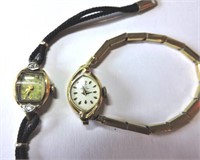 Two Vintage Women's Wrist Watches