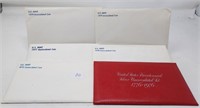 1975, ’76 Three Piece, ’77, ’78, (2) ’79 Mint