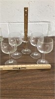 5 Wine Glasses