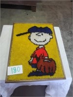 HAND MADE CHARLIE BROWN IN FRAME