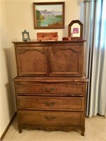 Vintage Tallboy Dresser