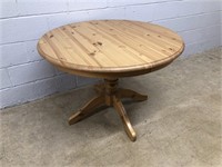 Pine Circular Extension Table