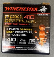 7 rnds Winchester .410 PDXI Defender Shotshells