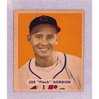 1949 Bowman Joe Gordon Hi # Crease Free
