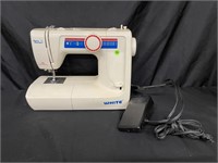 JEANS MACHINE WHITE SEWING MACHINE WITH ELECTRONIC