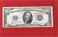 1934A $10 SILVER CERTIFICATE