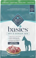 Blue Buffalo Skin & Stomach Care Lamb 22lb