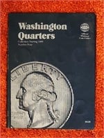 Washington Quarter Book Starting 1988 Includes