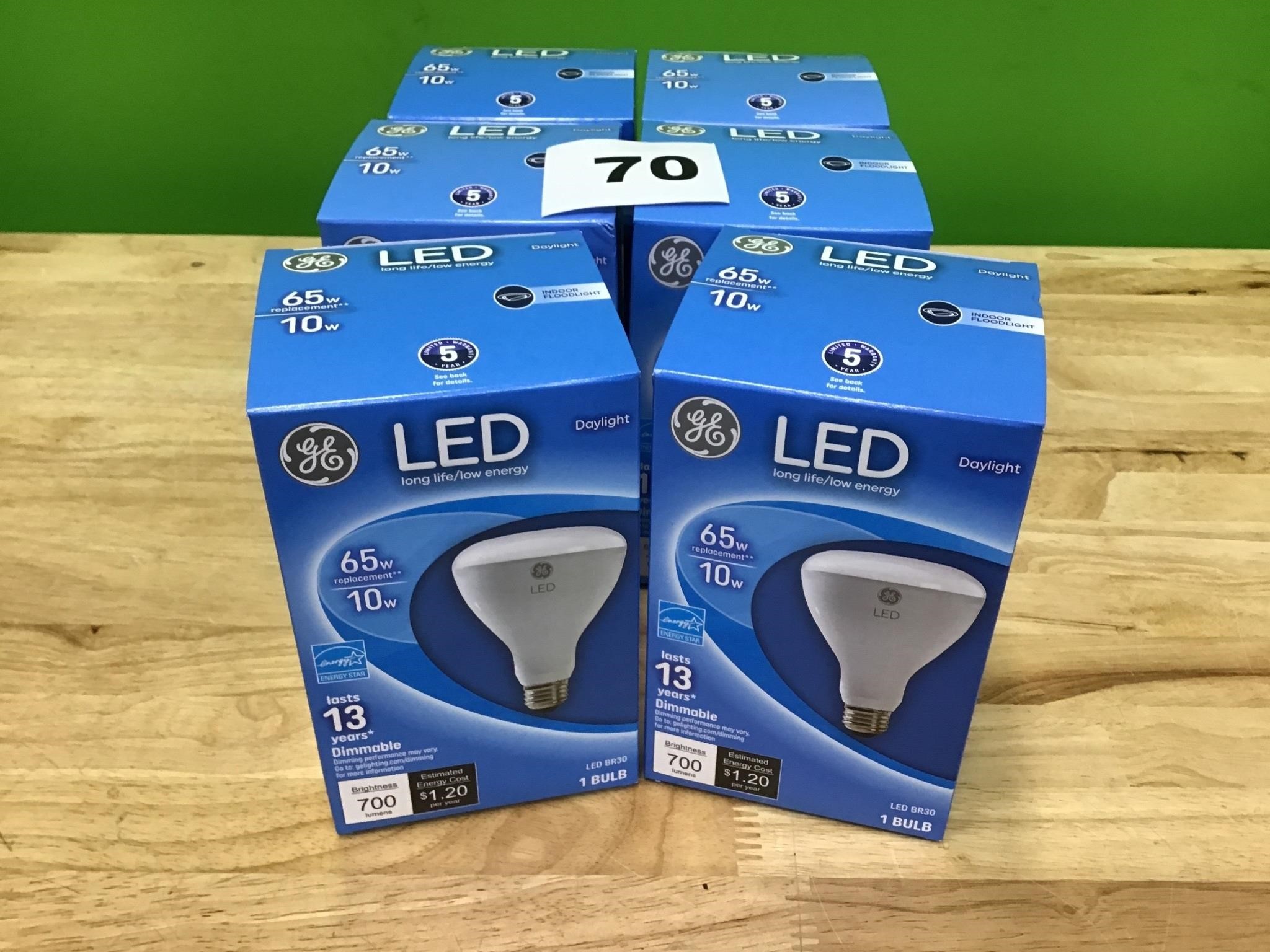 65w LED Bulbs lot of 6