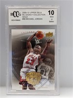 2009-10 UD Legacy Gold Michael Jordan BCCG 10