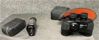 Vintage Monocular and Binoculars
