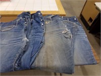 4-501 Levi jeans 36x36 well worn