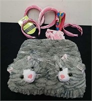 Sorted headbands and kitty cat vibrating slippers