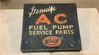 Vintage Metal AC Fuel Pump Service Parts Box