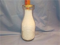 Endicott milk bottle