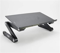 Laptop Stand & Lap Desk w/Mouse Pad  XL-Black