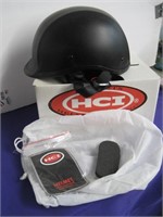HCI motorcycle helmet in box,  large