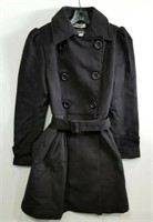 New ForeMode Women Swing Double Breasted Pea Coat